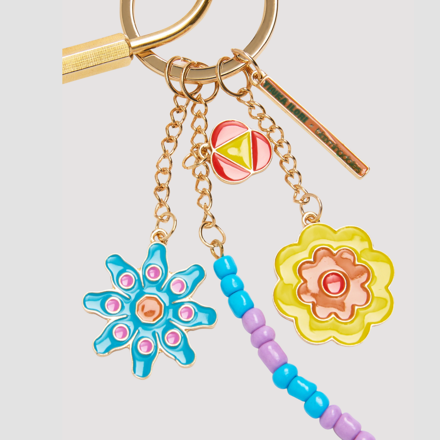 Yinka Ilori x Bloomingdale's CHERISH YOUR MAGIC - Beaded Bag Charm