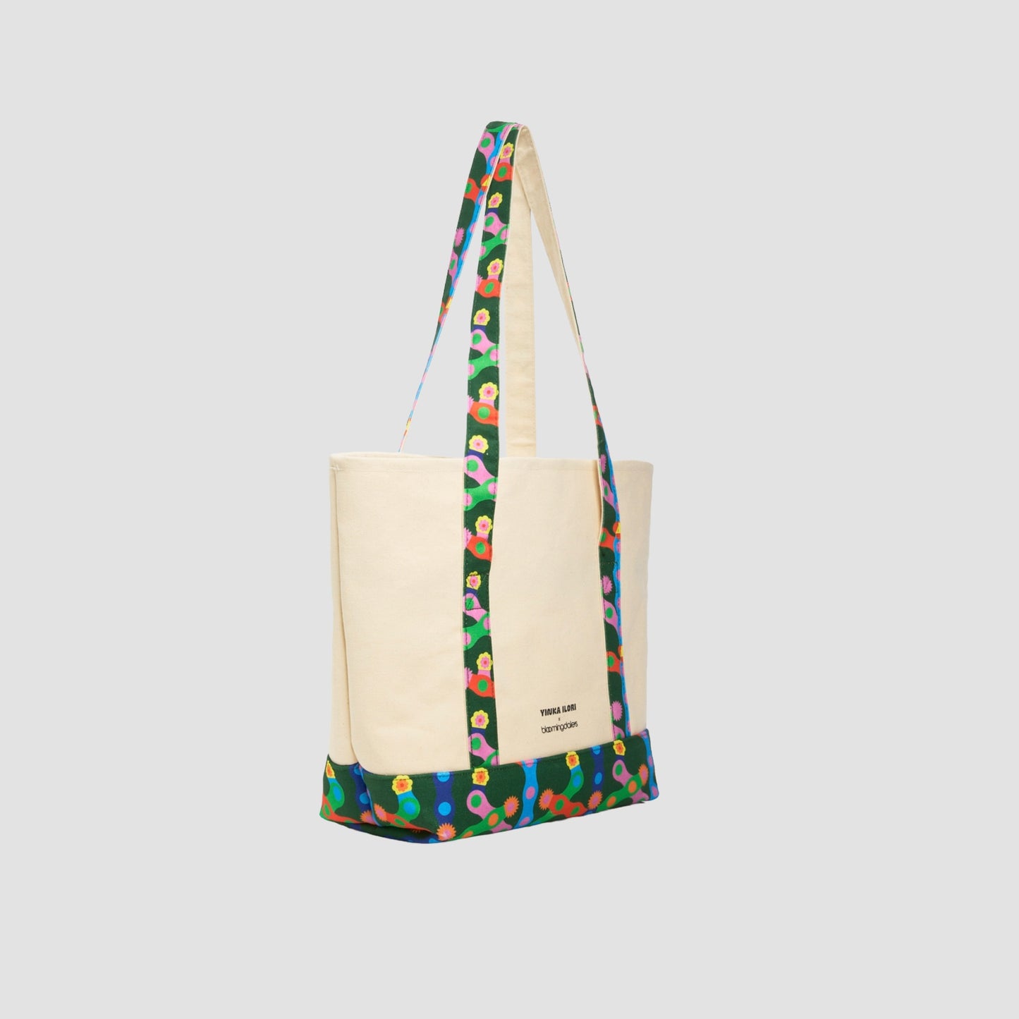 Yinka Ilori x Bloomingdale's CHERISH YOUR MAGIC - Boat Tote Bag