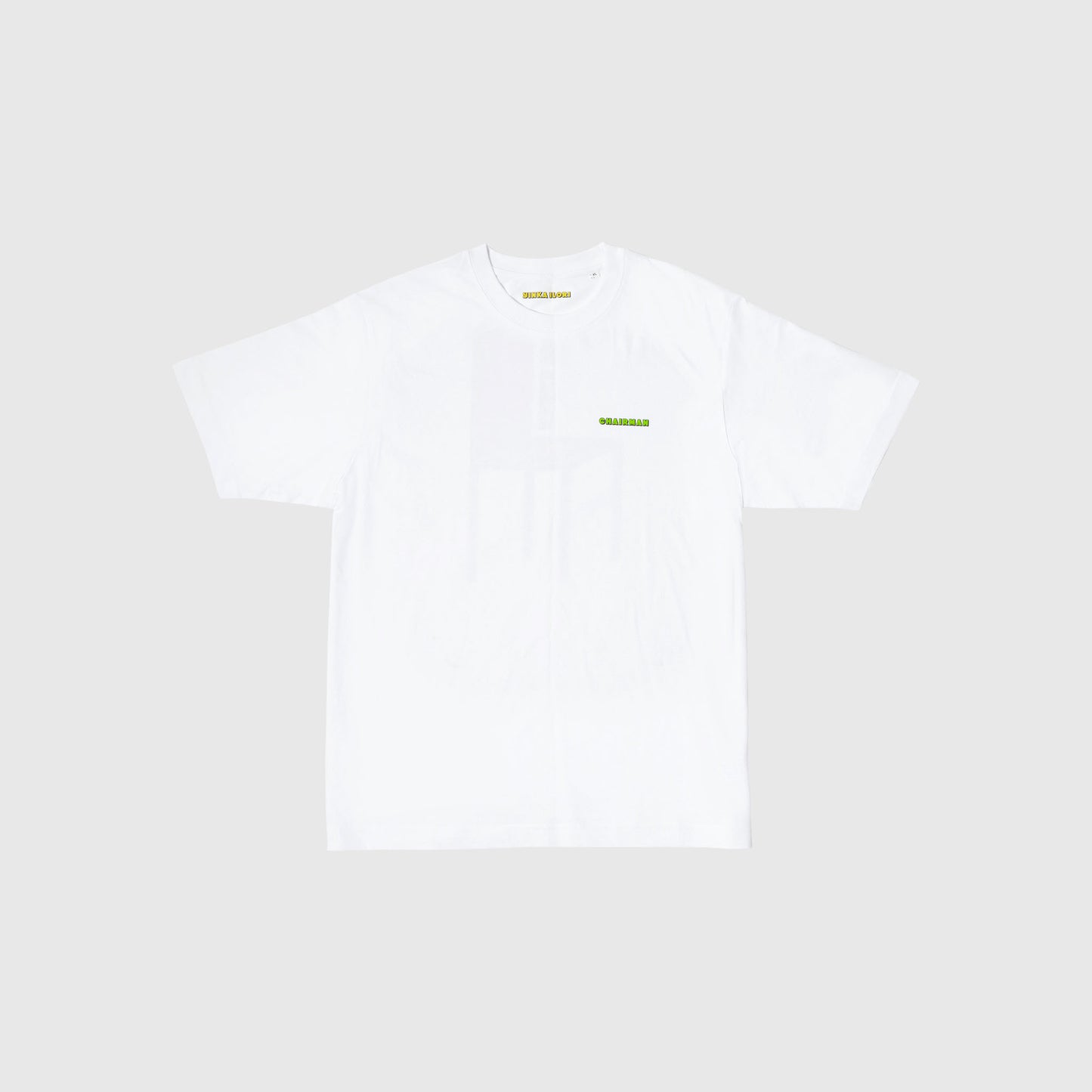 CHAIRMAN T-SHIRT TYPES OF HAPPINESS - WHITE