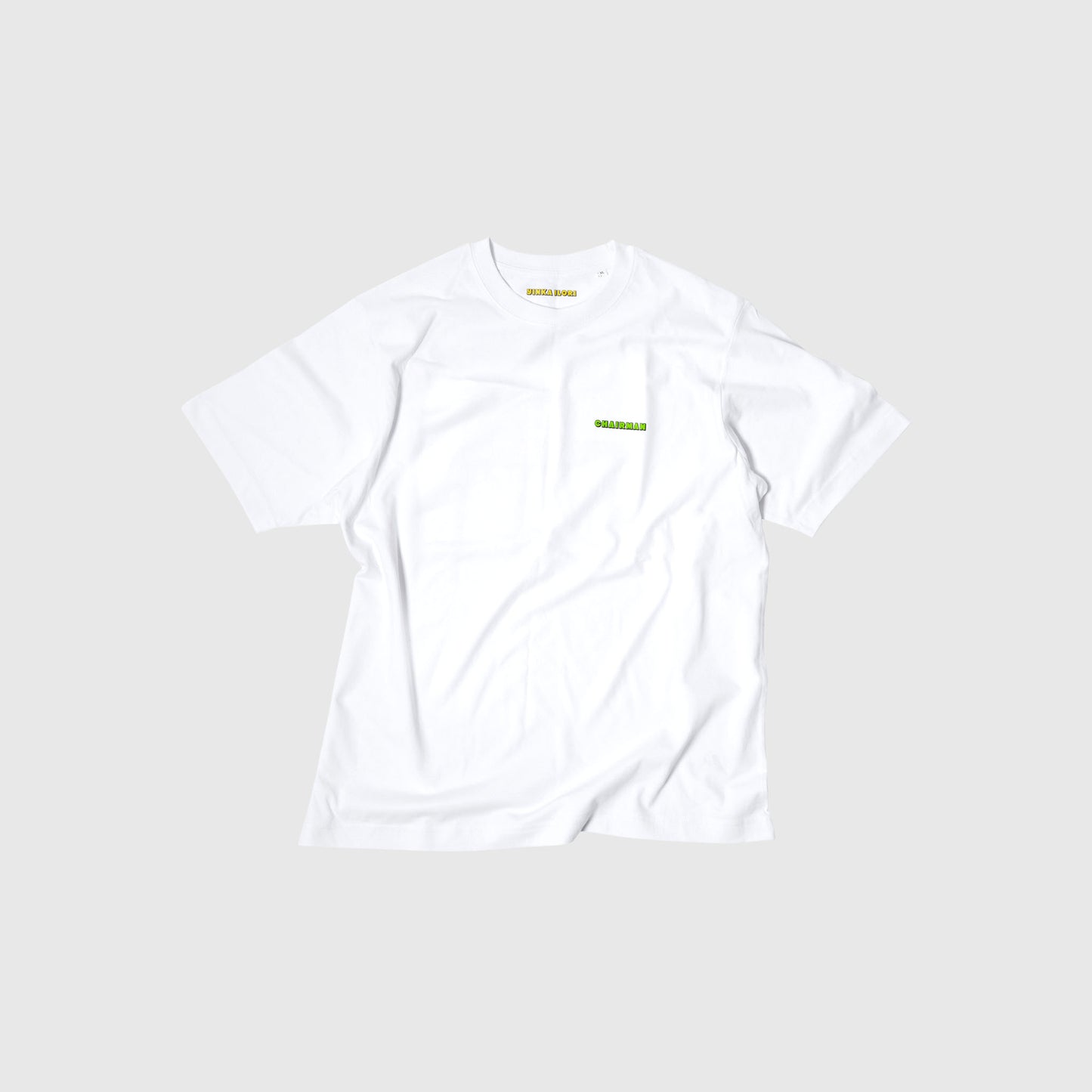 CHAIRMAN T-SHIRT TYPES OF HAPPINESS - WHITE
