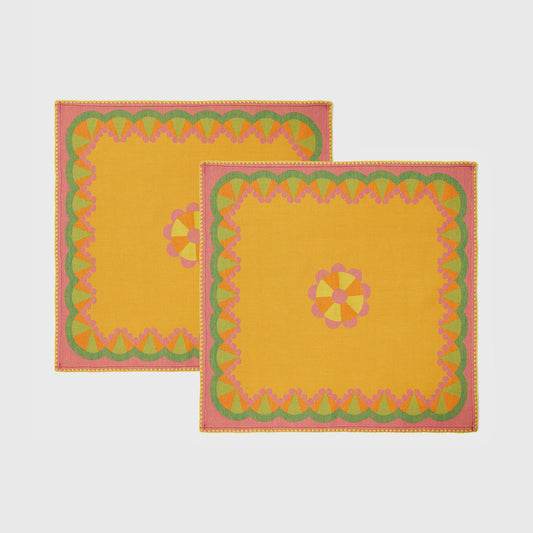 O DARA LATI DARA Set of 2 Napkins