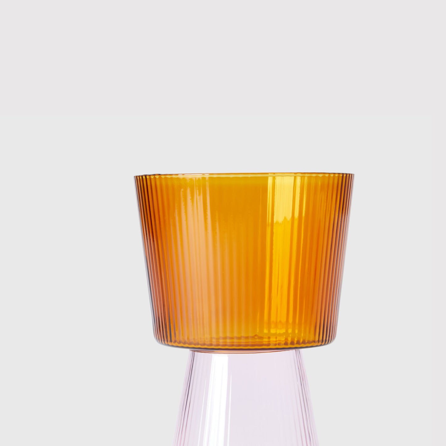 OORUN DIDUN Drinking Glasses - Pink/Amber