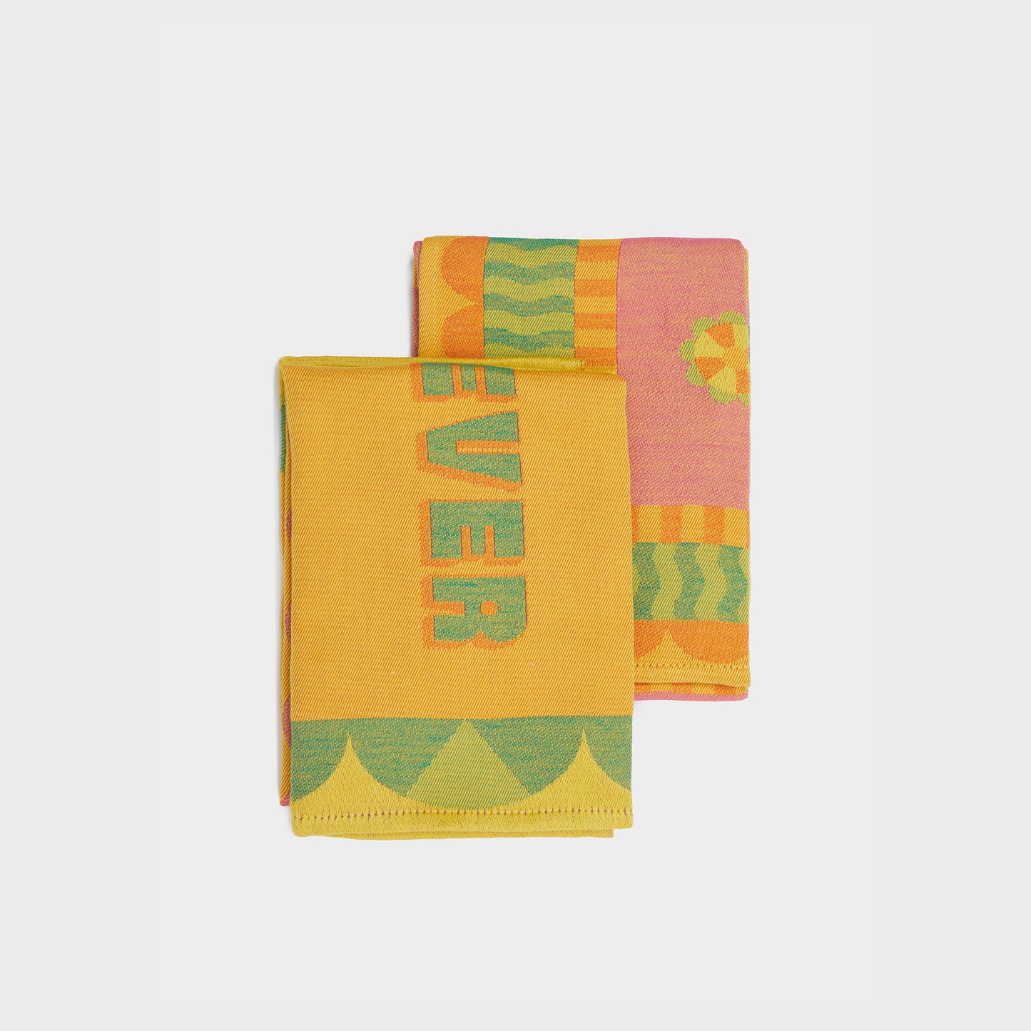 O DARA LATI DARA Set of 2 Tea Towels