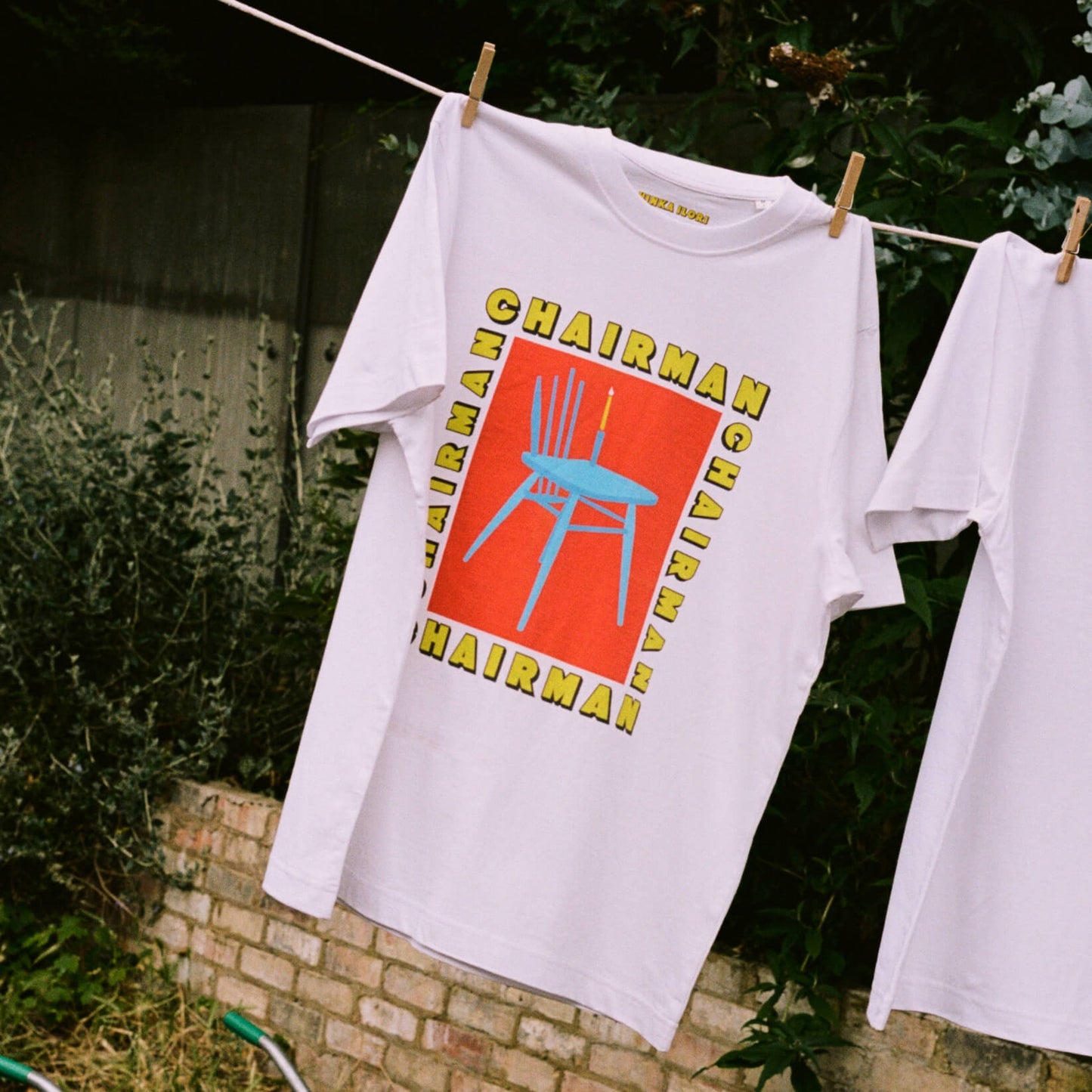 CHAIRMAN T-SHIRT LET THERE BE LIGHT - WHITE