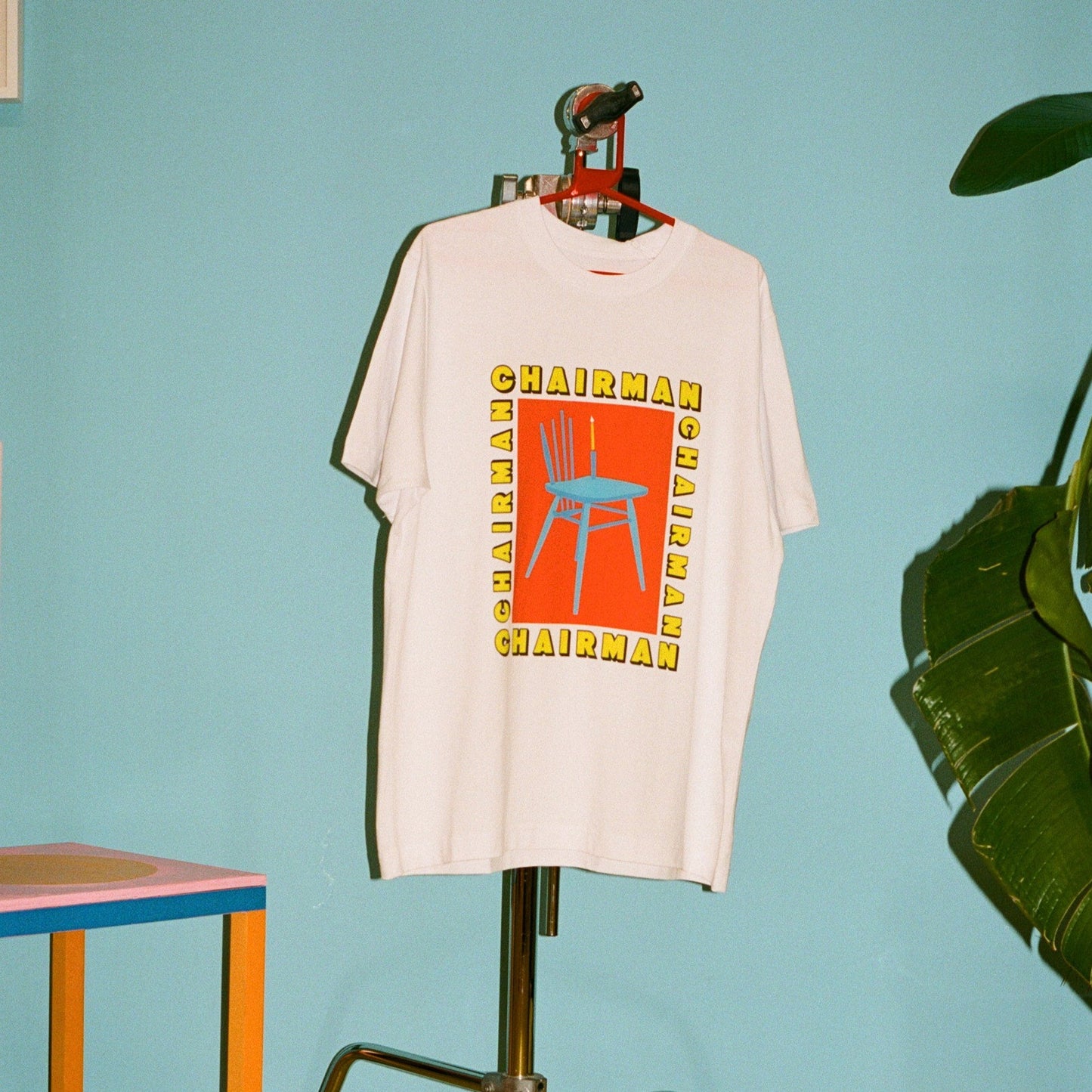 CHAIRMAN T-SHIRT LET THERE BE LIGHT - WHITE