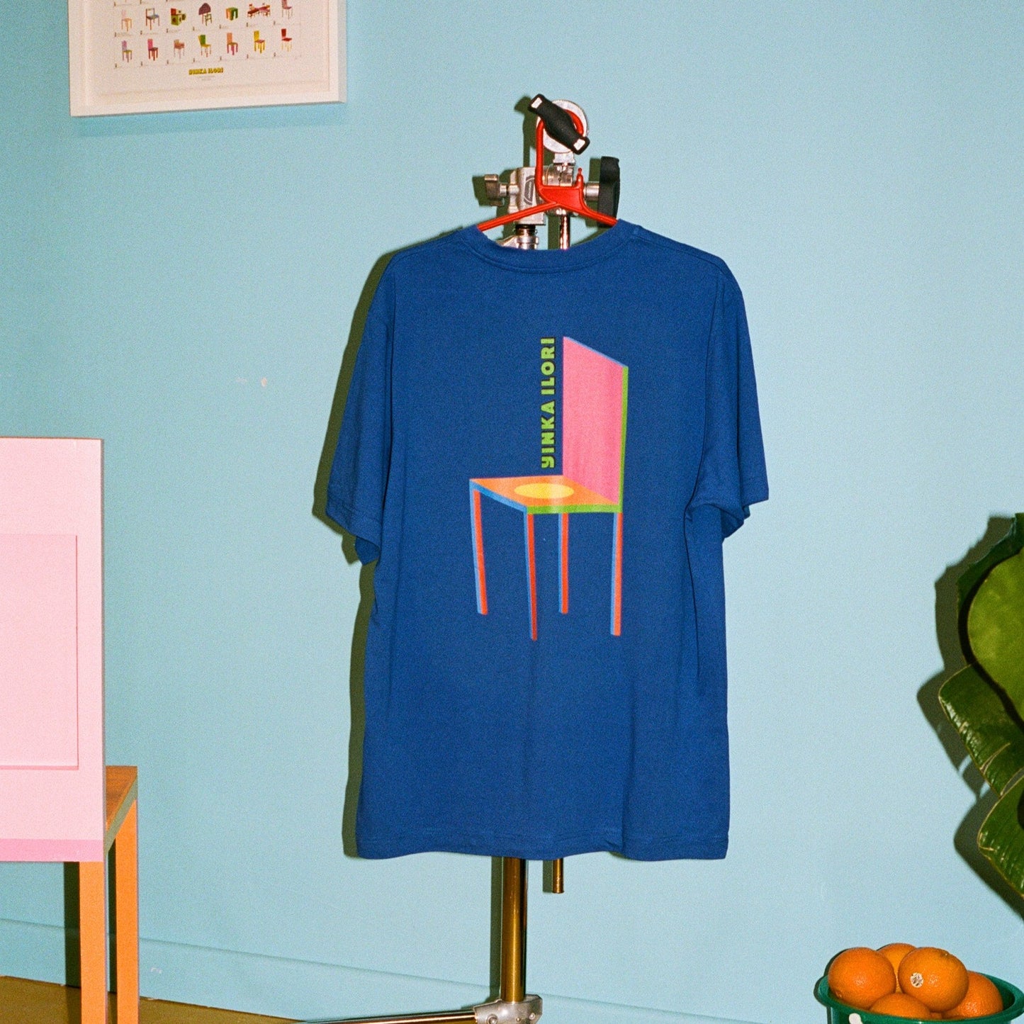 CHAIRMAN T-SHIRT TYPES OF HAPPINESS - WINTER BLUE