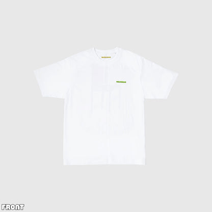 CHAIRMAN TYPES OF HAPPINESS Back Print T-Shirt - White