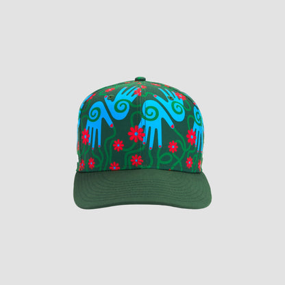 Yinka Ilori x New Era - Cherish Your Magic Hat - Dark Green