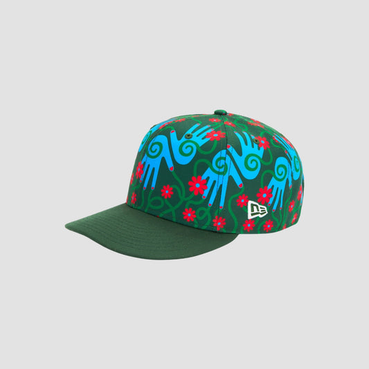 Yinka Ilori x New Era - Cherish Your Magic Hat - Dark Green