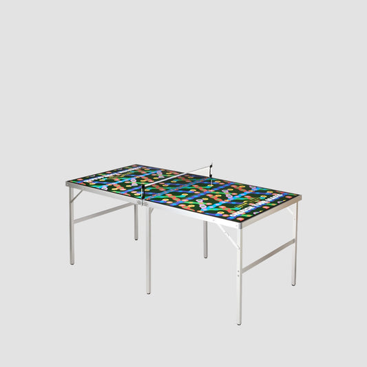 Yinka Ilori x Bloomingdale's CHERISH YOUR MAGIC Portable - Ping Pong Table *