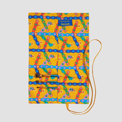 Yinka Ilori x Bloomingdale's CHERISH YOUR MAGIC - Roll Up Art Supplies Holder