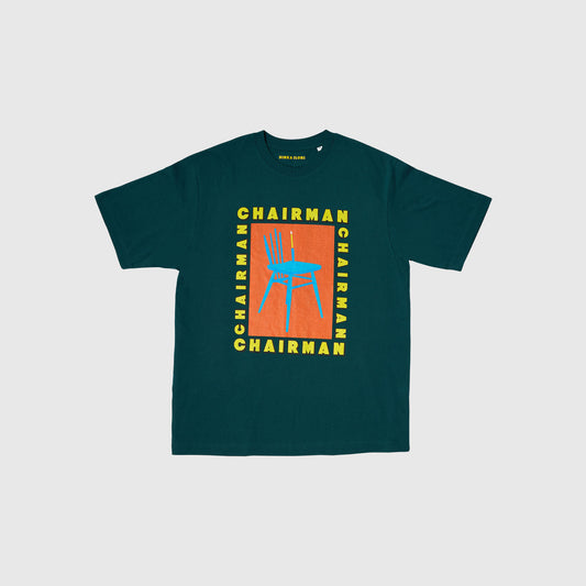 CHAIRMAN T-SHIRT LET THERE BE LIGHT - FOREST GREEN