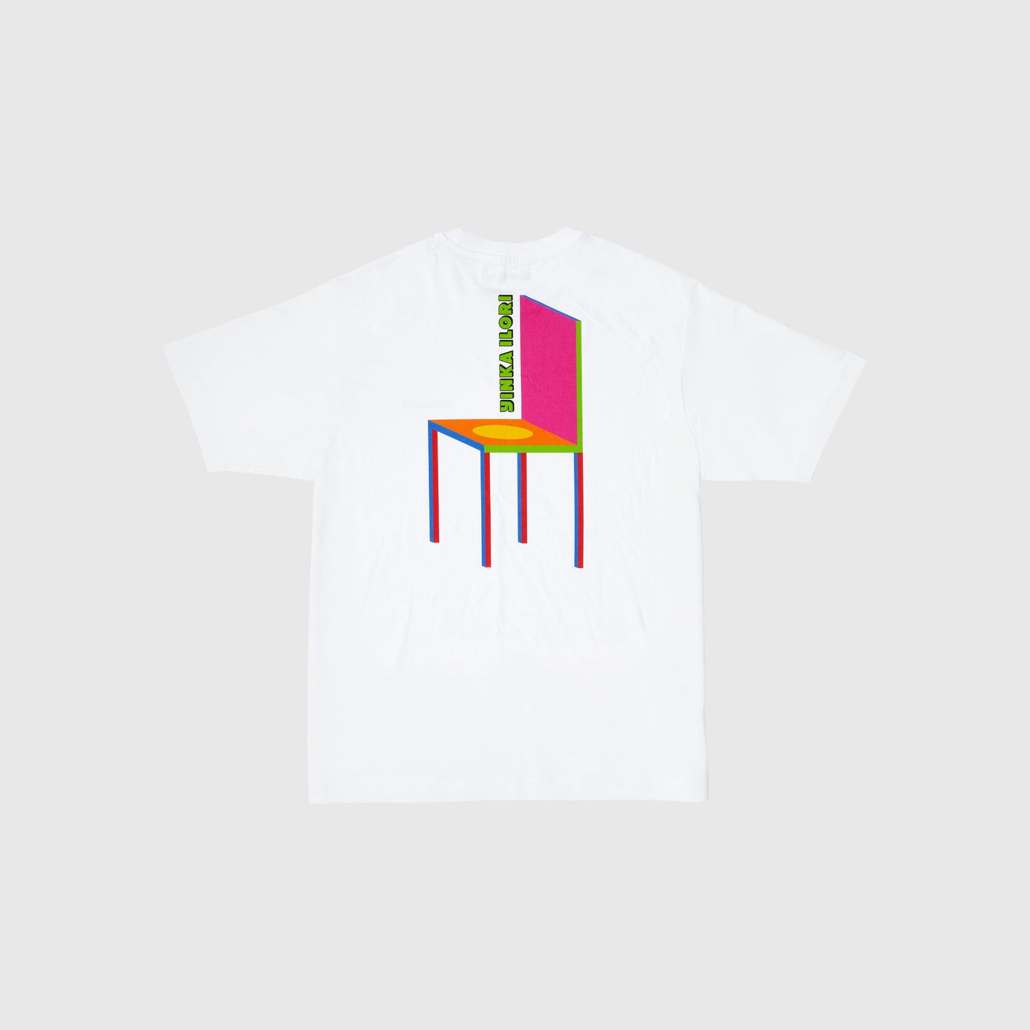 CHAIRMAN T-SHIRT TYPES OF HAPPINESS - WHITE