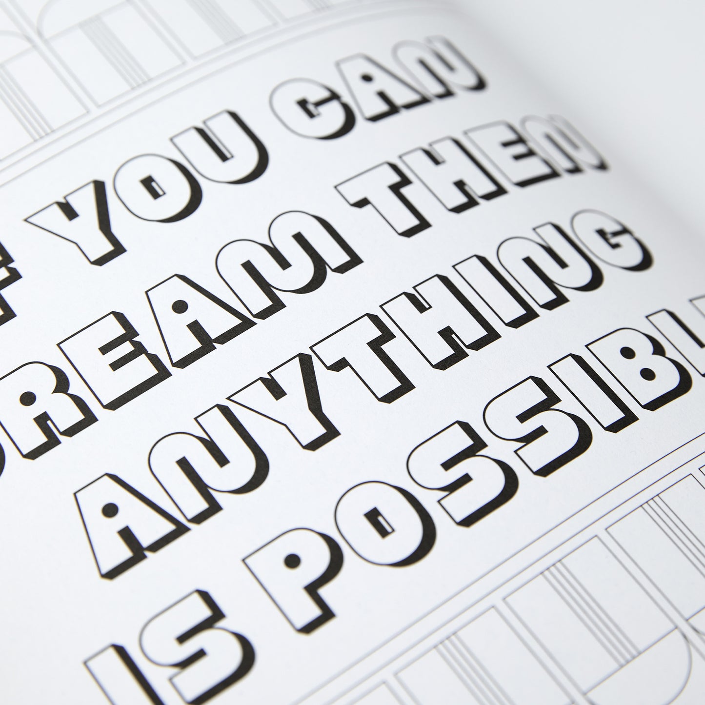 If You Can Dream Colouring Book