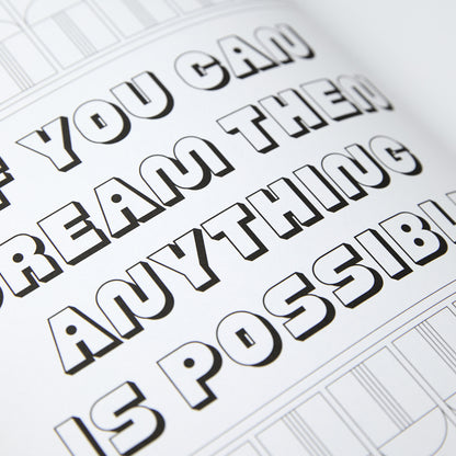 If You Can Dream Colouring Book