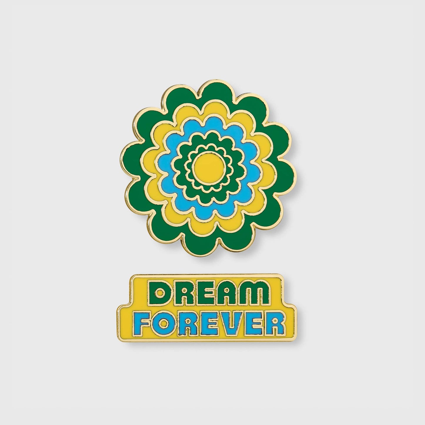 DREAM FOREVER Enamel Pin Badges