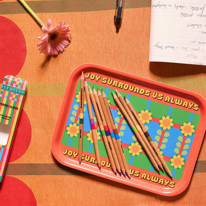 Kaleidoscopic Bloom Colouring Pencils