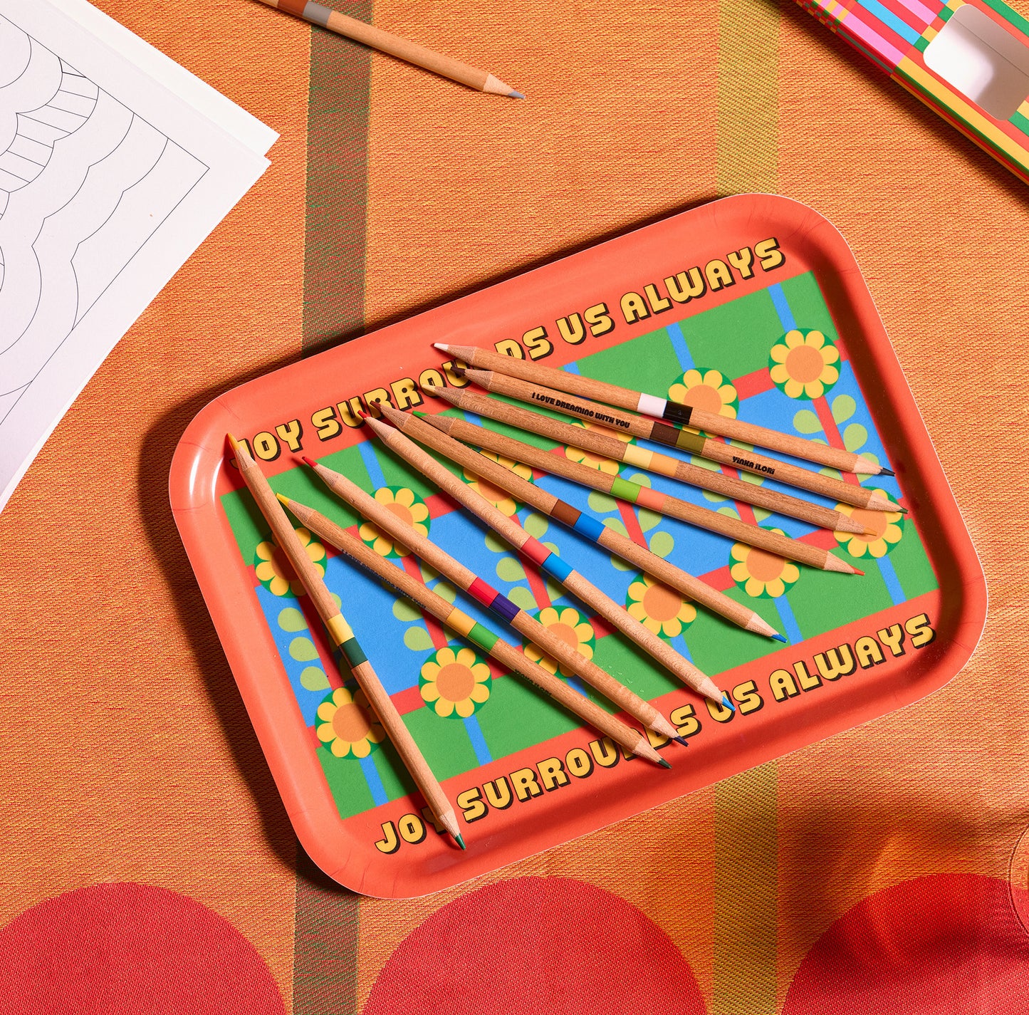 Evergreen Dreams Tray