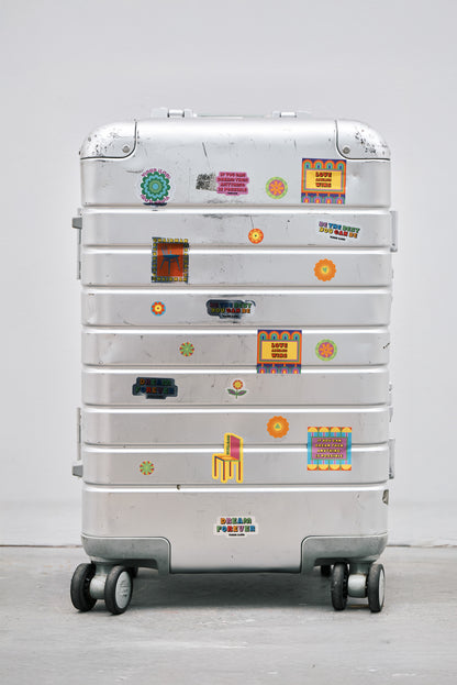 Kaleidoscopic Bloom Stickers