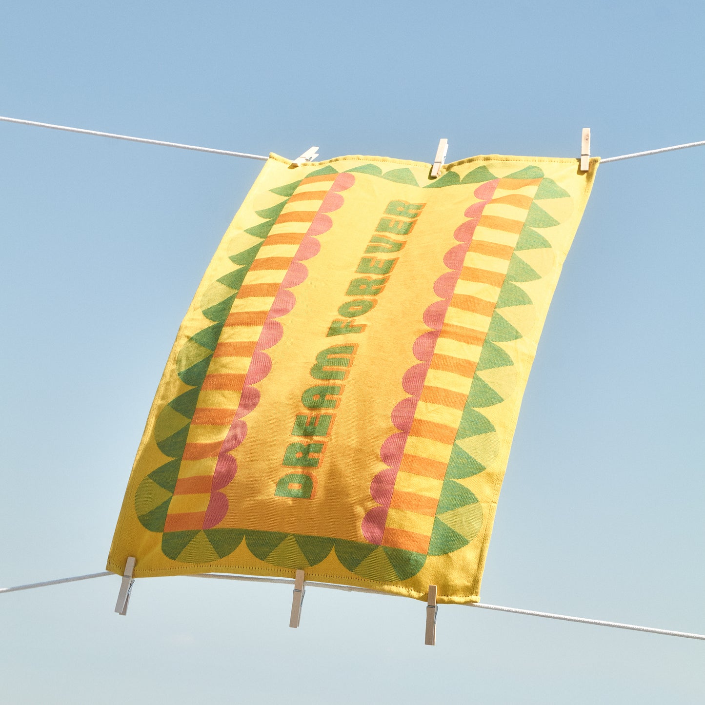 O DARA LATI DARA Set of 2 Tea Towels